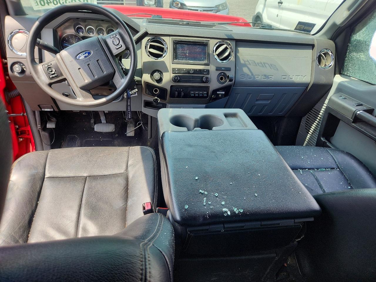 2012 Ford F350 Super Duty Red vin: 1FT8W3BT1CEC65673