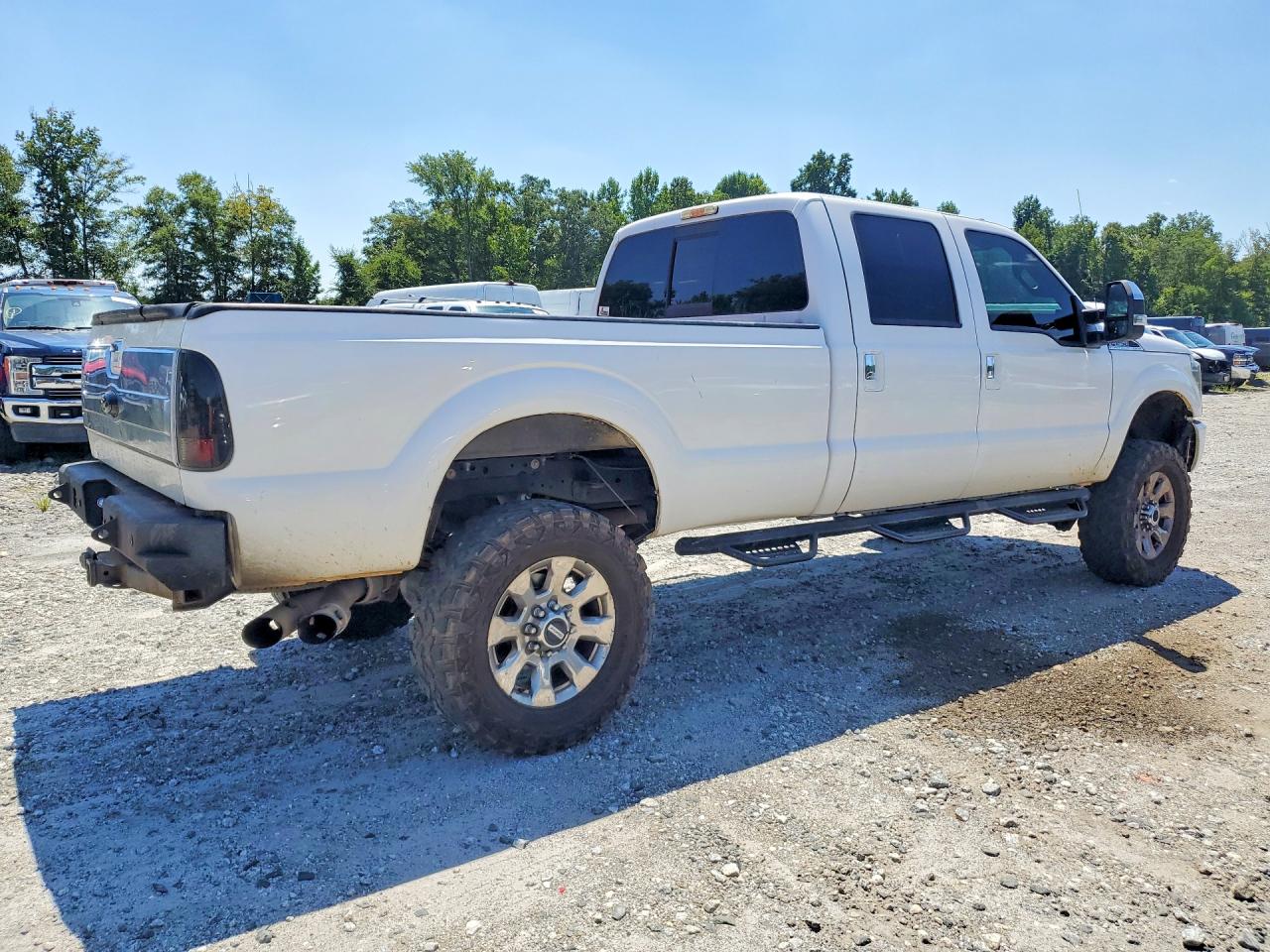 2014 Ford F350 Super Duty Белый vin: 1FT8W3BT1EEB45522