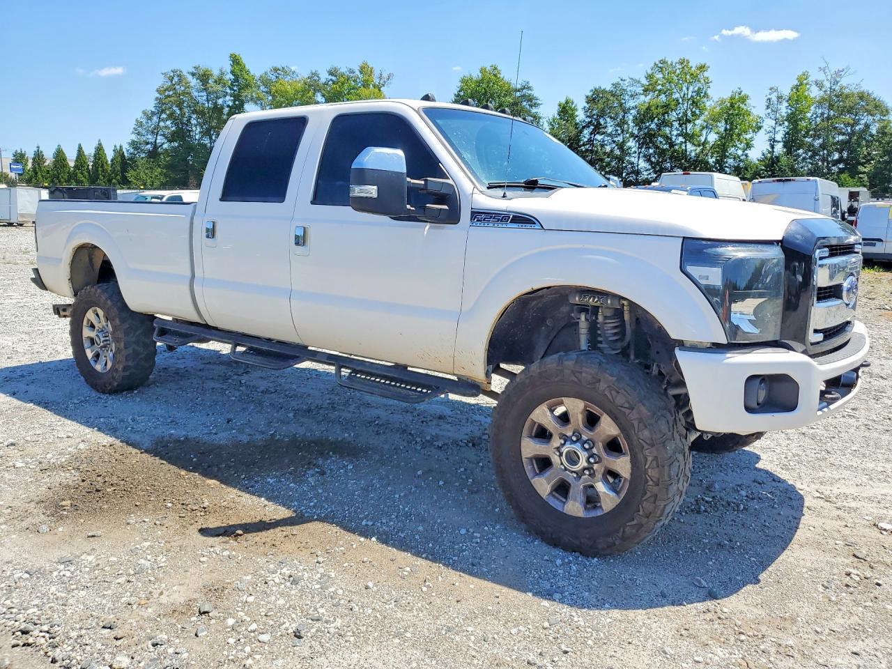 2014 Ford F350 Super Duty Белый vin: 1FT8W3BT1EEB45522