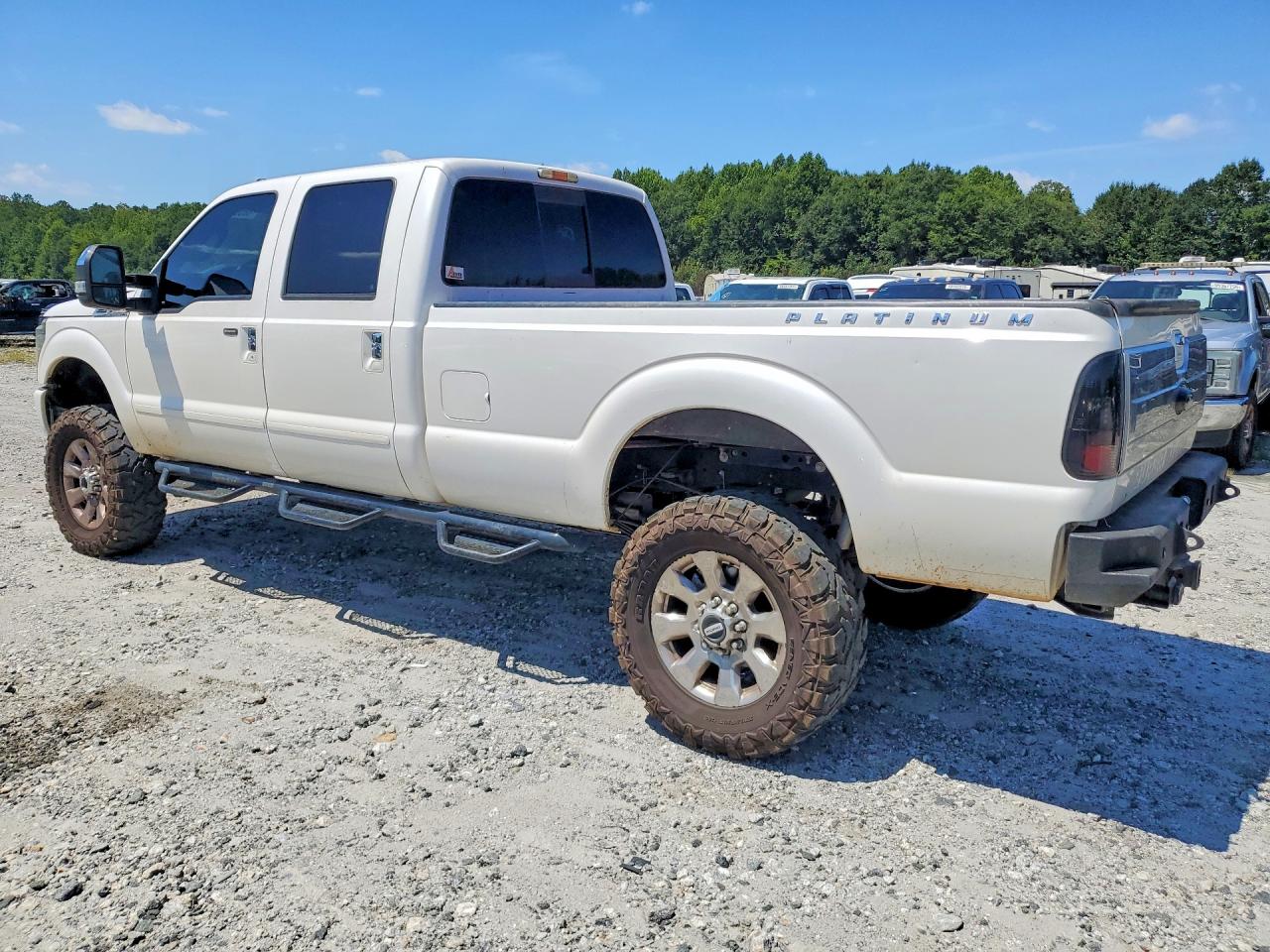 2014 Ford F350 Super Duty Белый vin: 1FT8W3BT1EEB45522