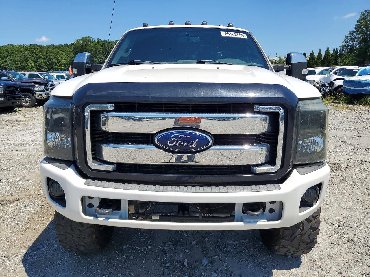 2014 Ford F350 Super Duty Белый vin: 1FT8W3BT1EEB45522