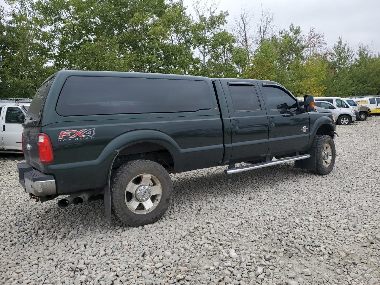 2015 Ford F350 Super Duty Green vin: 1FT8W3BT1FEA06492