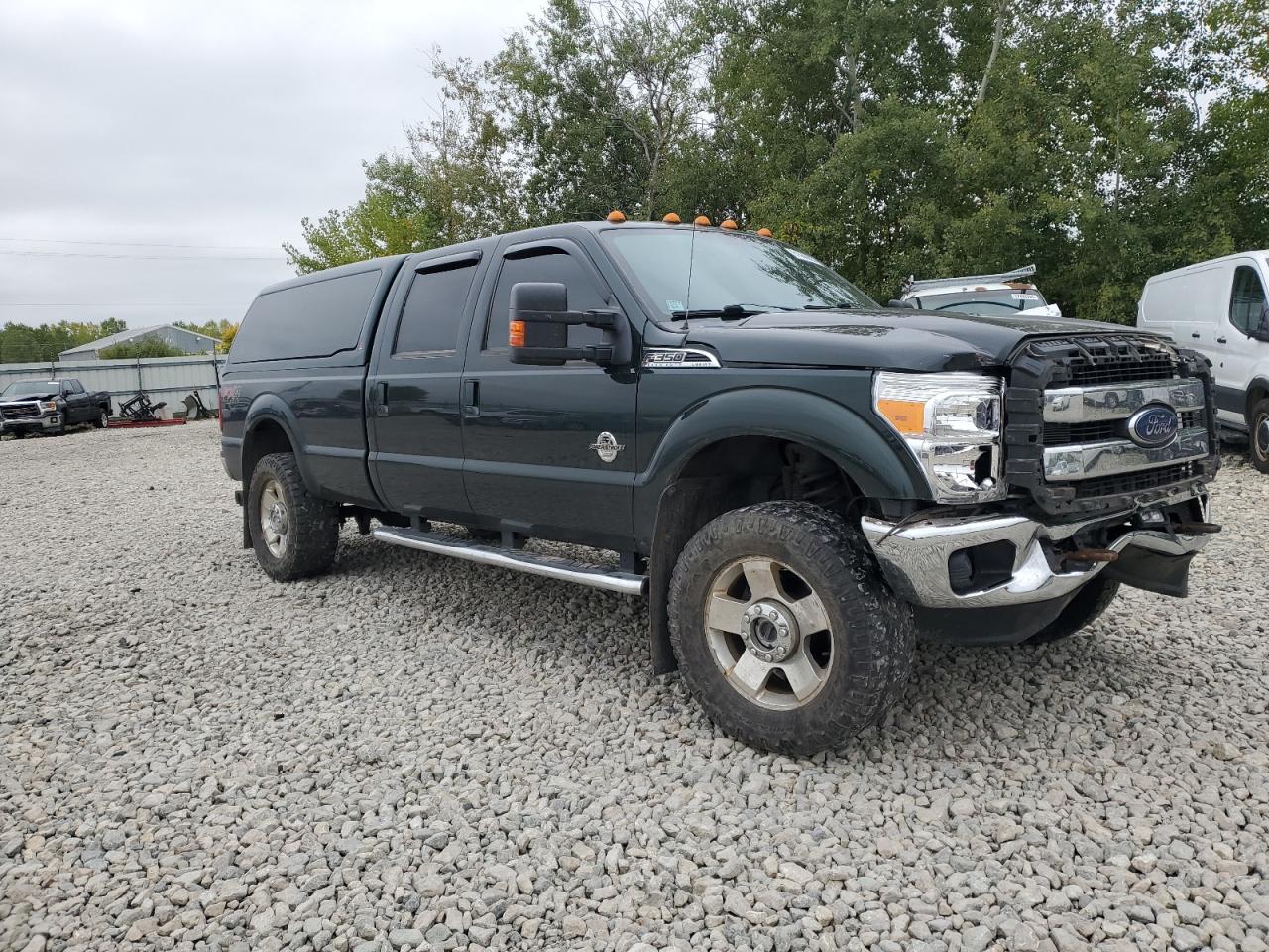 2015 Ford F350 Super Duty Green vin: 1FT8W3BT1FEA06492