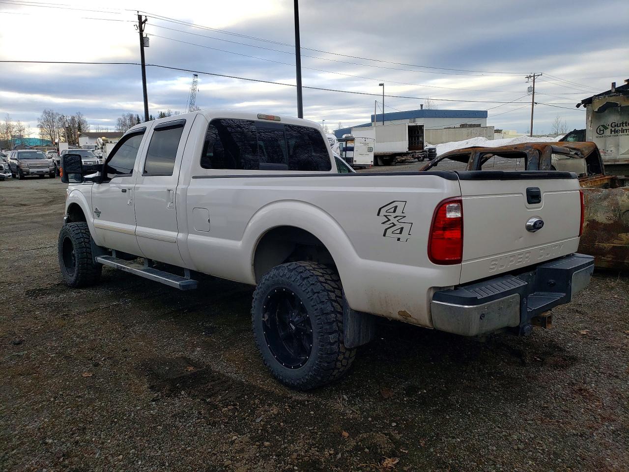 2015 Ford F350 Super Duty White vin: 1FT8W3BT1FEA87929