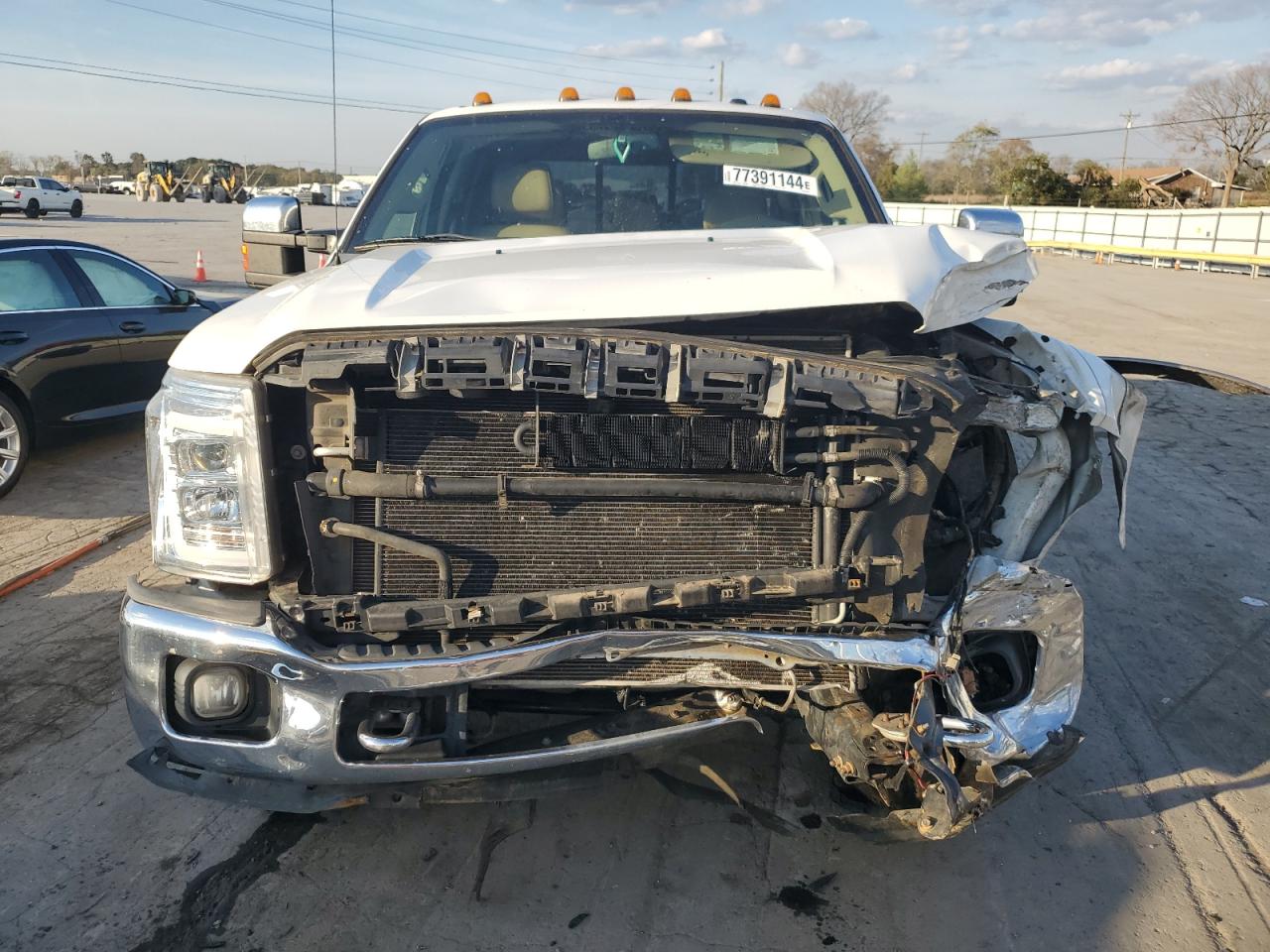 2011 Ford F350 Super Duty White vin: 1FT8W3BT2BEA04115