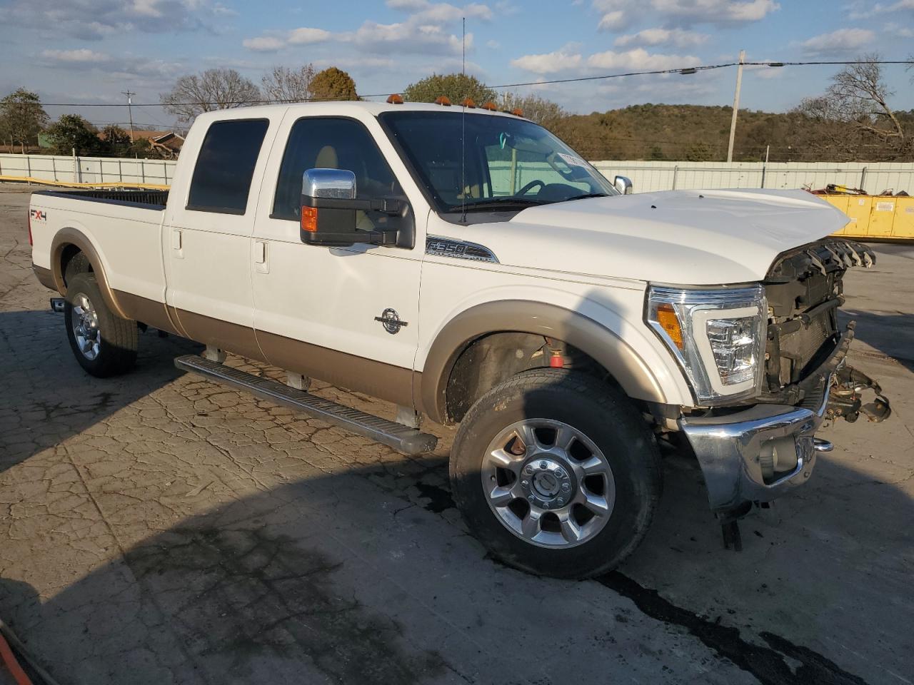 2011 Ford F350 Super Duty White vin: 1FT8W3BT2BEA04115