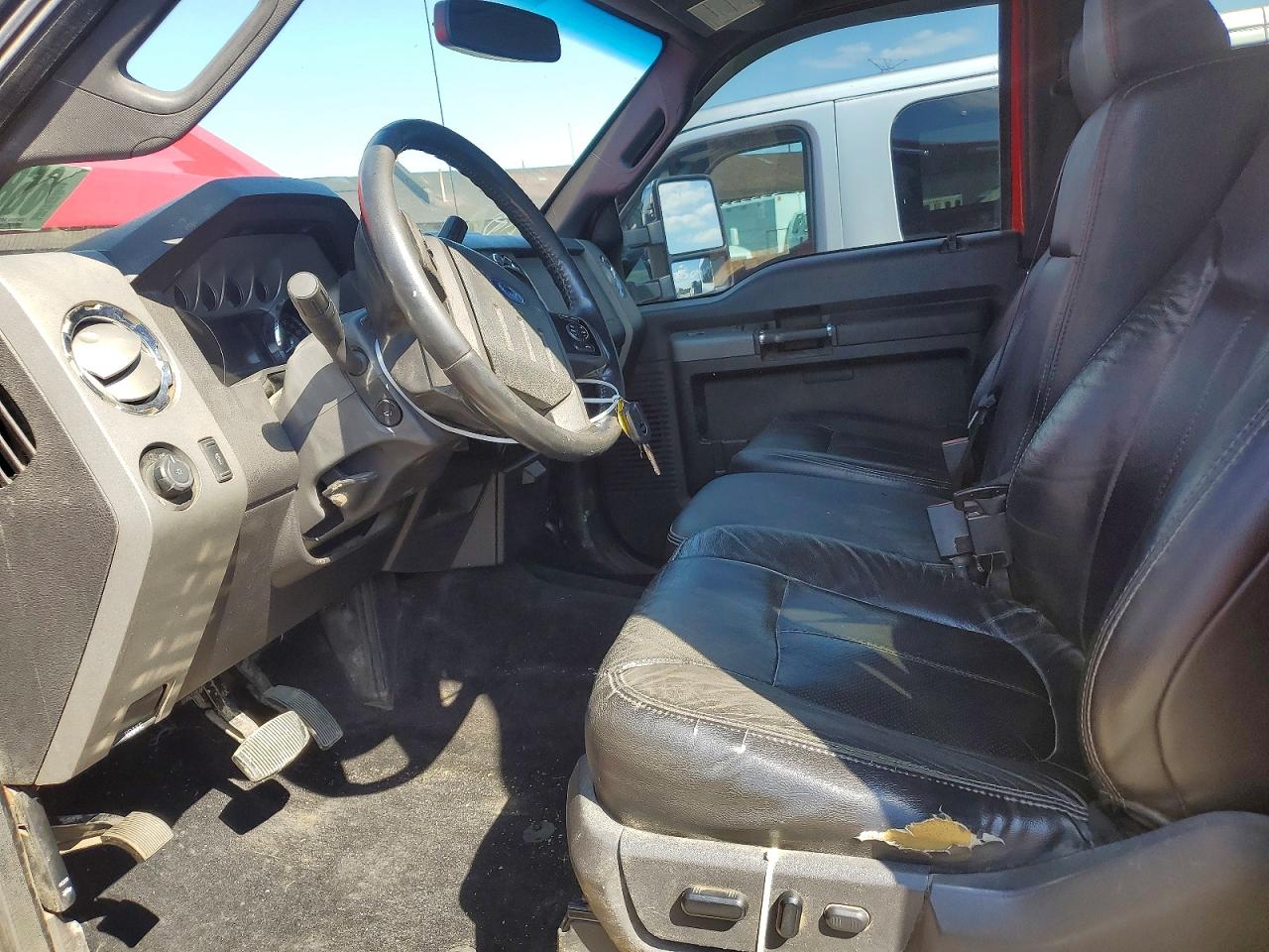 2012 Ford F350 Super Duty Red vin: 1FT8W3BT2CEA56801