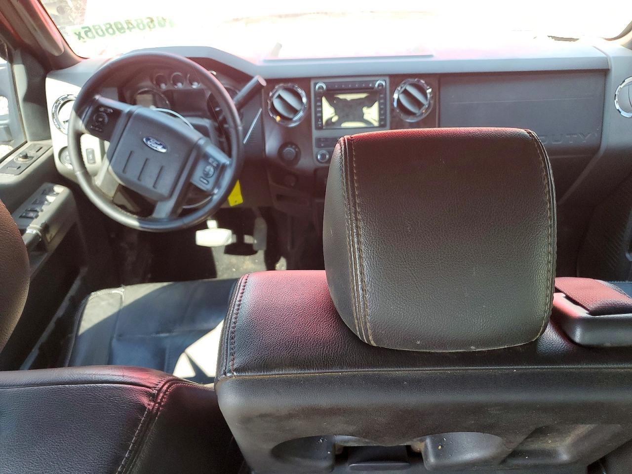 2012 Ford F350 Super Duty Red vin: 1FT8W3BT2CEA56801