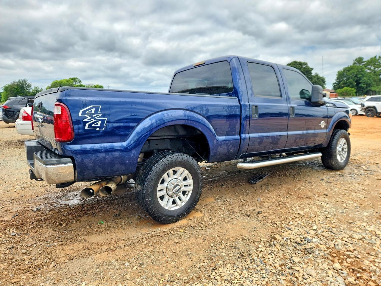 2012 Ford F350 Super Duty Blue vin: 1FT8W3BT2CEB72175