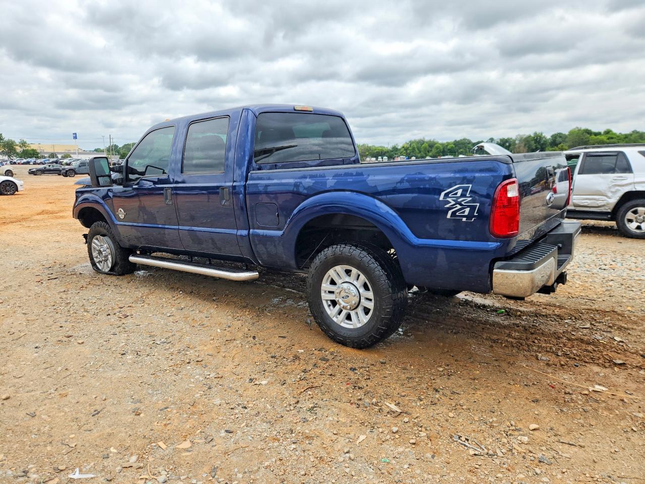 2012 Ford F350 Super Duty Blue vin: 1FT8W3BT2CEB72175