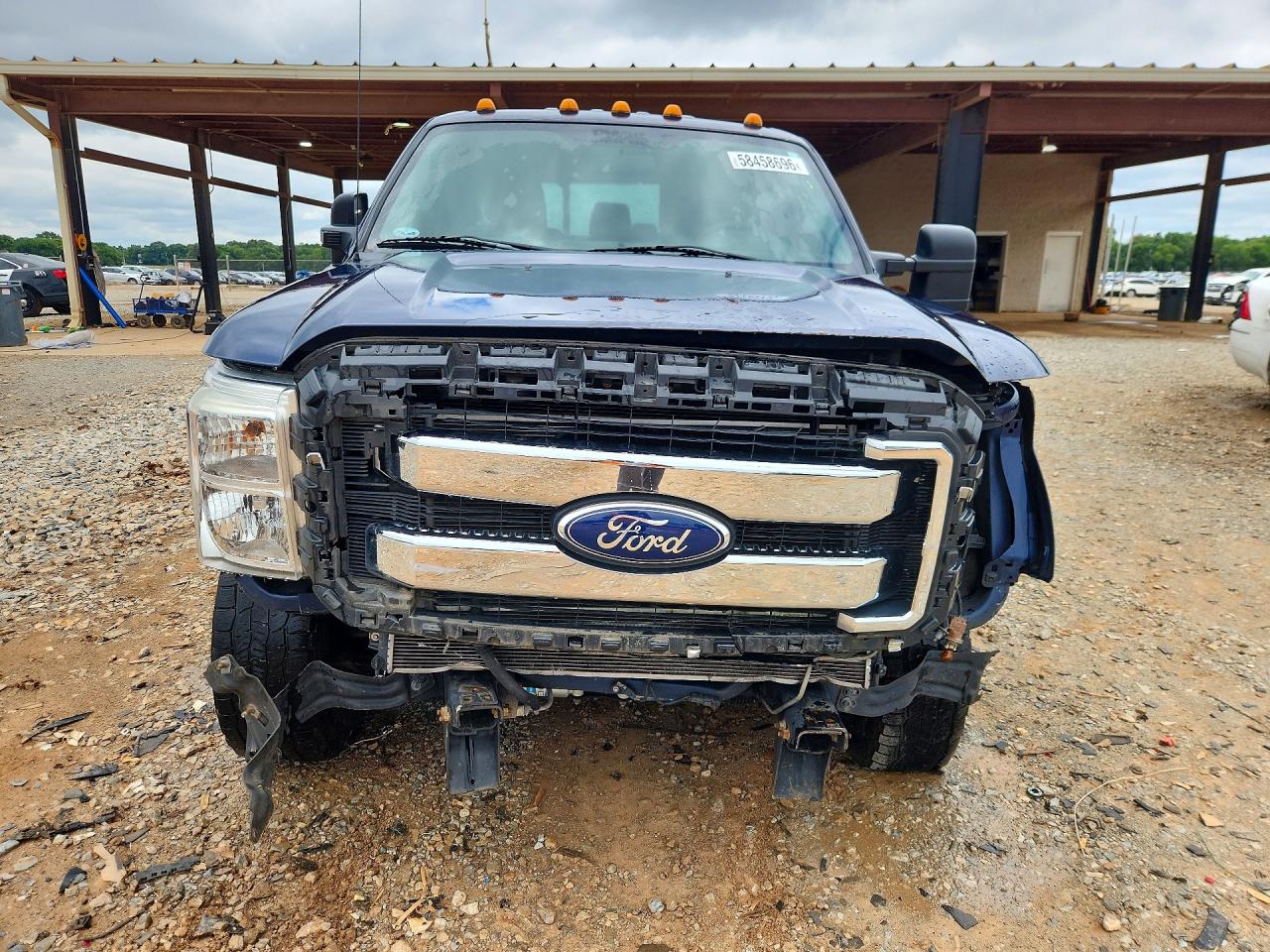 2012 Ford F350 Super Duty Blue vin: 1FT8W3BT2CEB72175