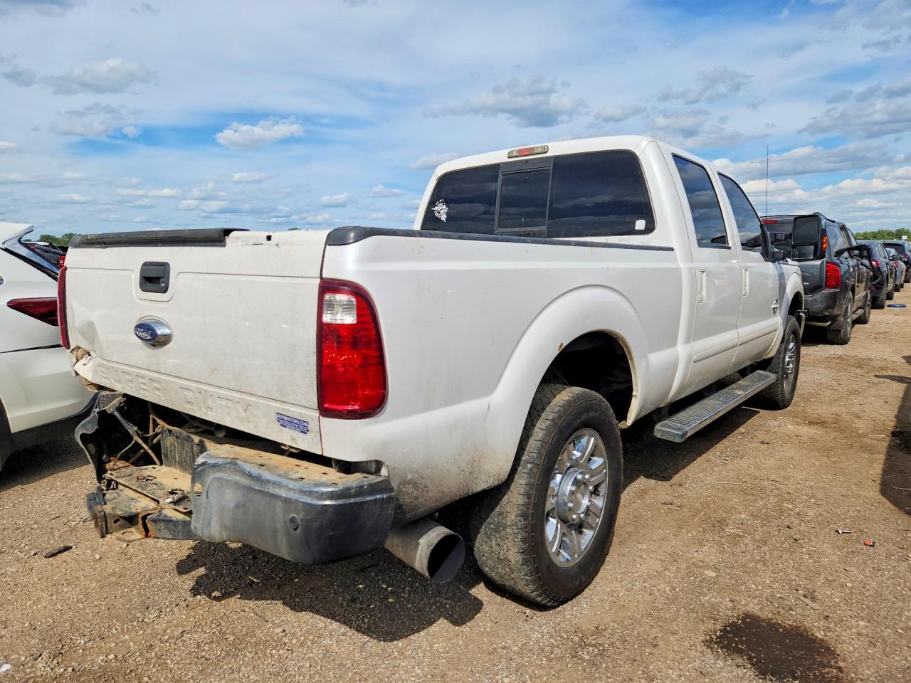 2012 Ford F350 White vin: 1FT8W3BT2CEB99134