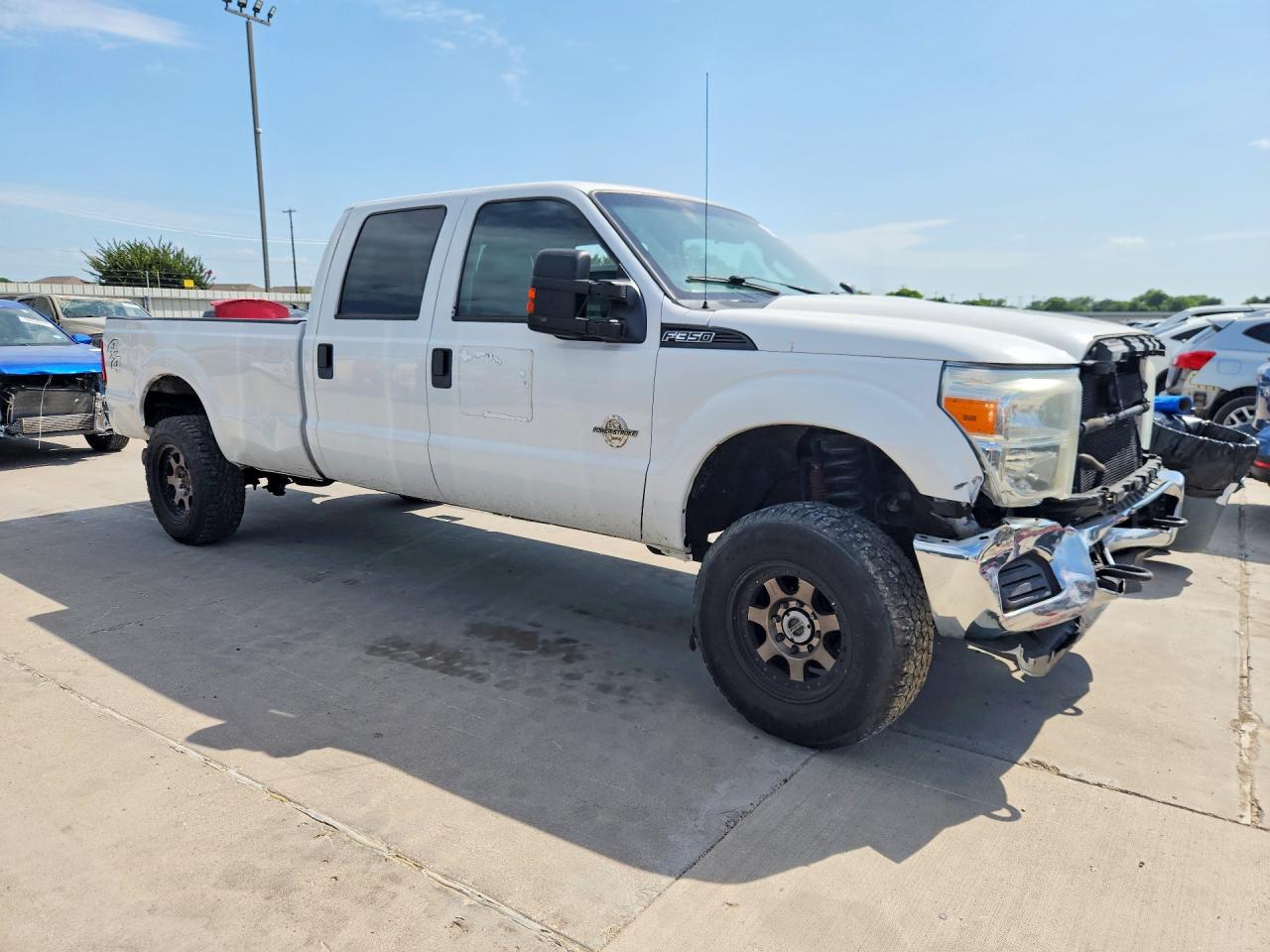 2015 Ford F350 Super Duty Белый vin: 1FT8W3BT2FEA41641