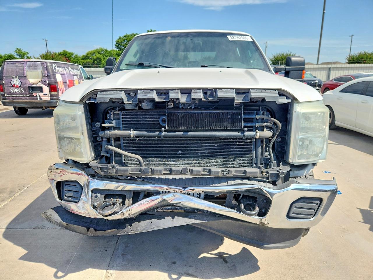 2015 Ford F350 Super Duty Белый vin: 1FT8W3BT2FEA41641