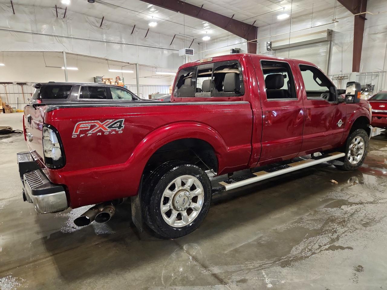 2015 Ford F350 Super Duty Maroon vin: 1FT8W3BT2FEA58651