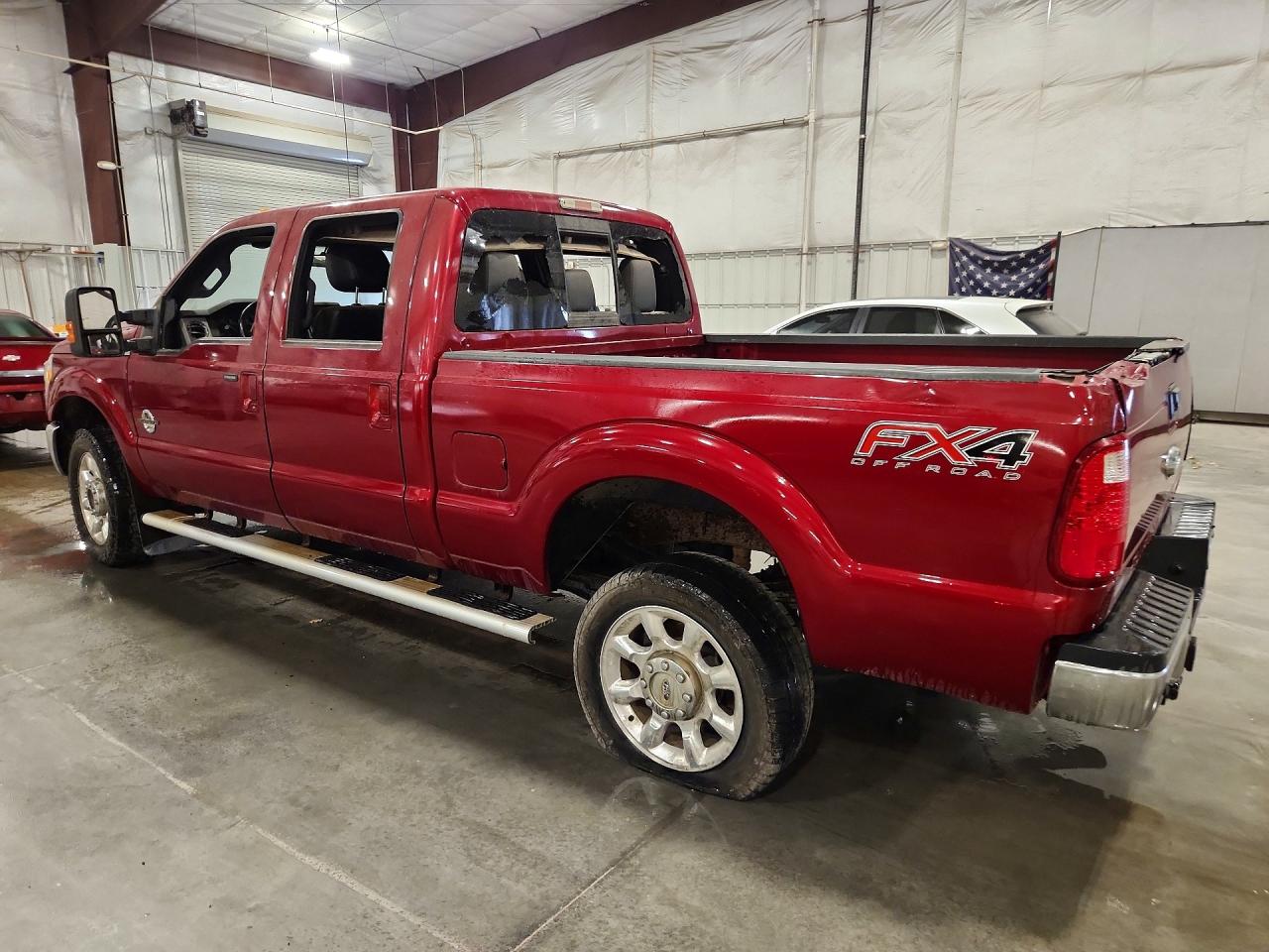 2015 Ford F350 Super Duty Maroon vin: 1FT8W3BT2FEA58651