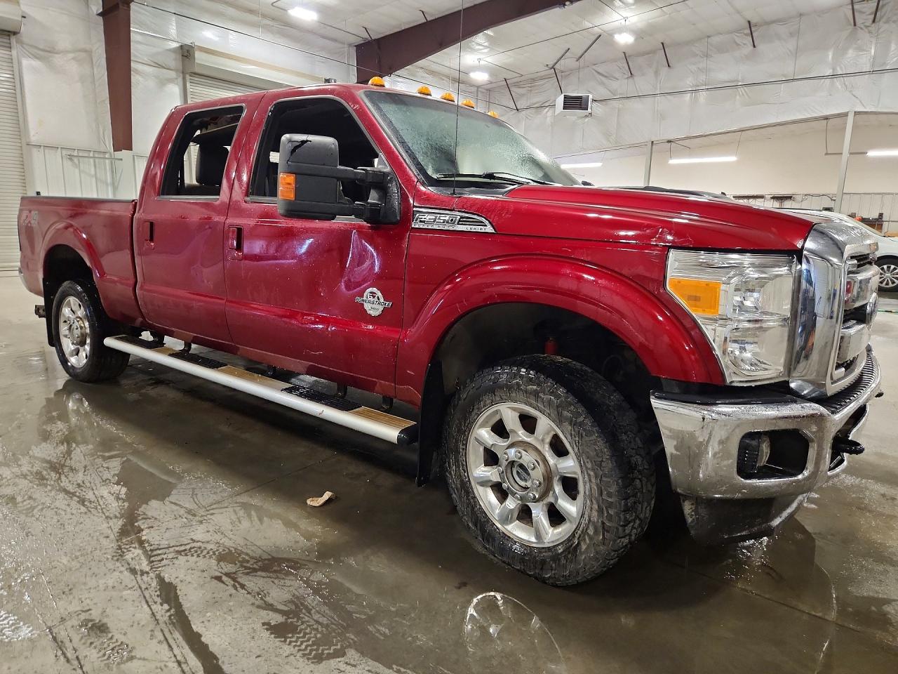 2015 Ford F350 Super Duty Maroon vin: 1FT8W3BT2FEA58651