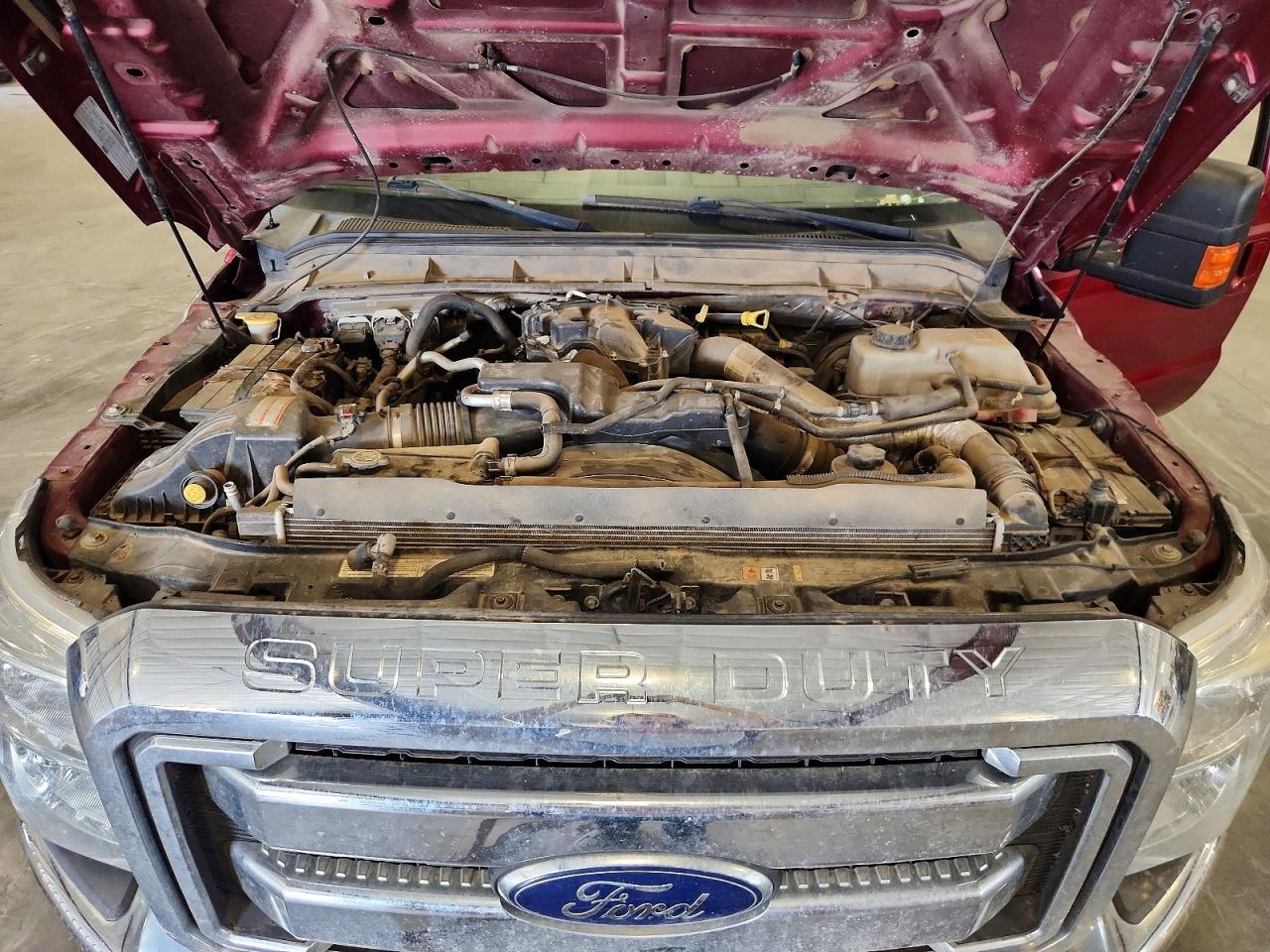 2015 Ford F350 Super Duty Maroon vin: 1FT8W3BT2FEA58651