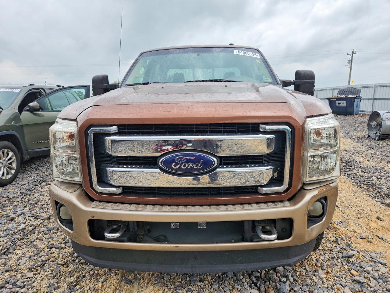 2011 Ford F350 Super Duty Brown vin: 1FT8W3BT3BEC00371