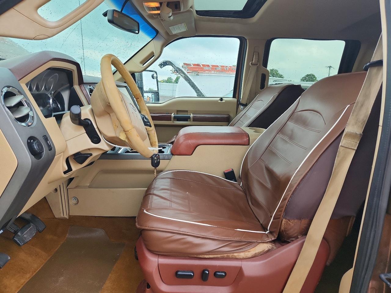 2011 Ford F350 Super Duty Brown vin: 1FT8W3BT3BEC00371