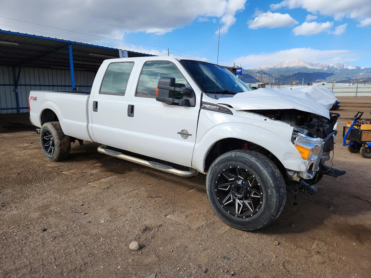 2012 Ford F350 Super Duty White vin: 1FT8W3BT3CEC72639