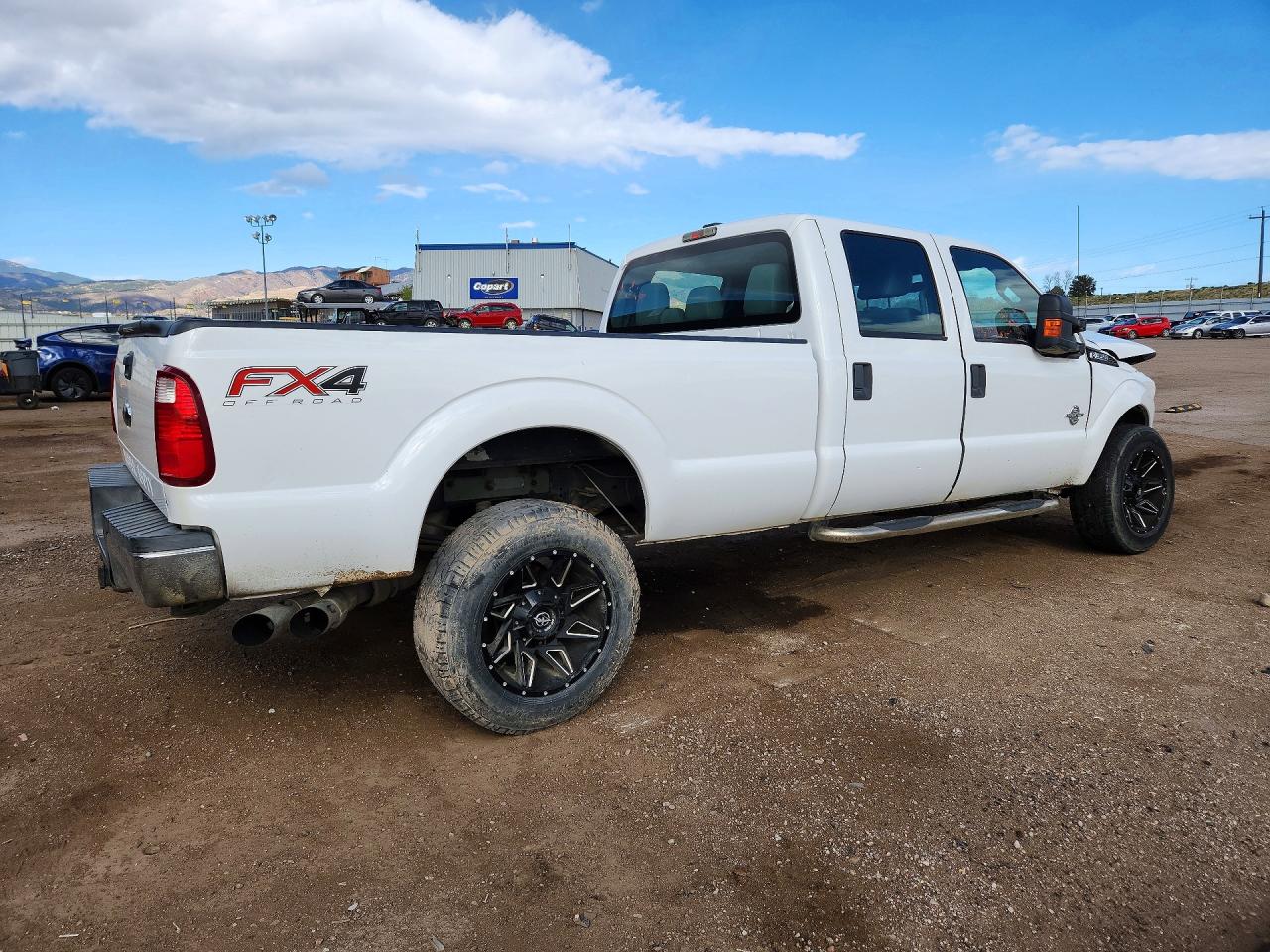 2012 Ford F350 Super Duty White vin: 1FT8W3BT3CEC72639