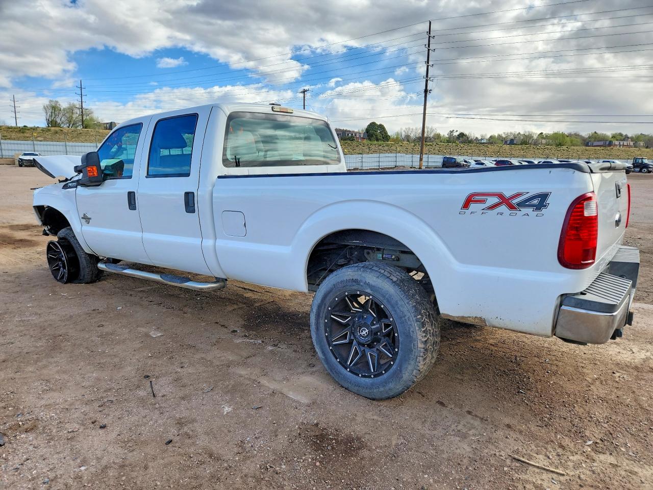 2012 Ford F350 Super Duty White vin: 1FT8W3BT3CEC72639