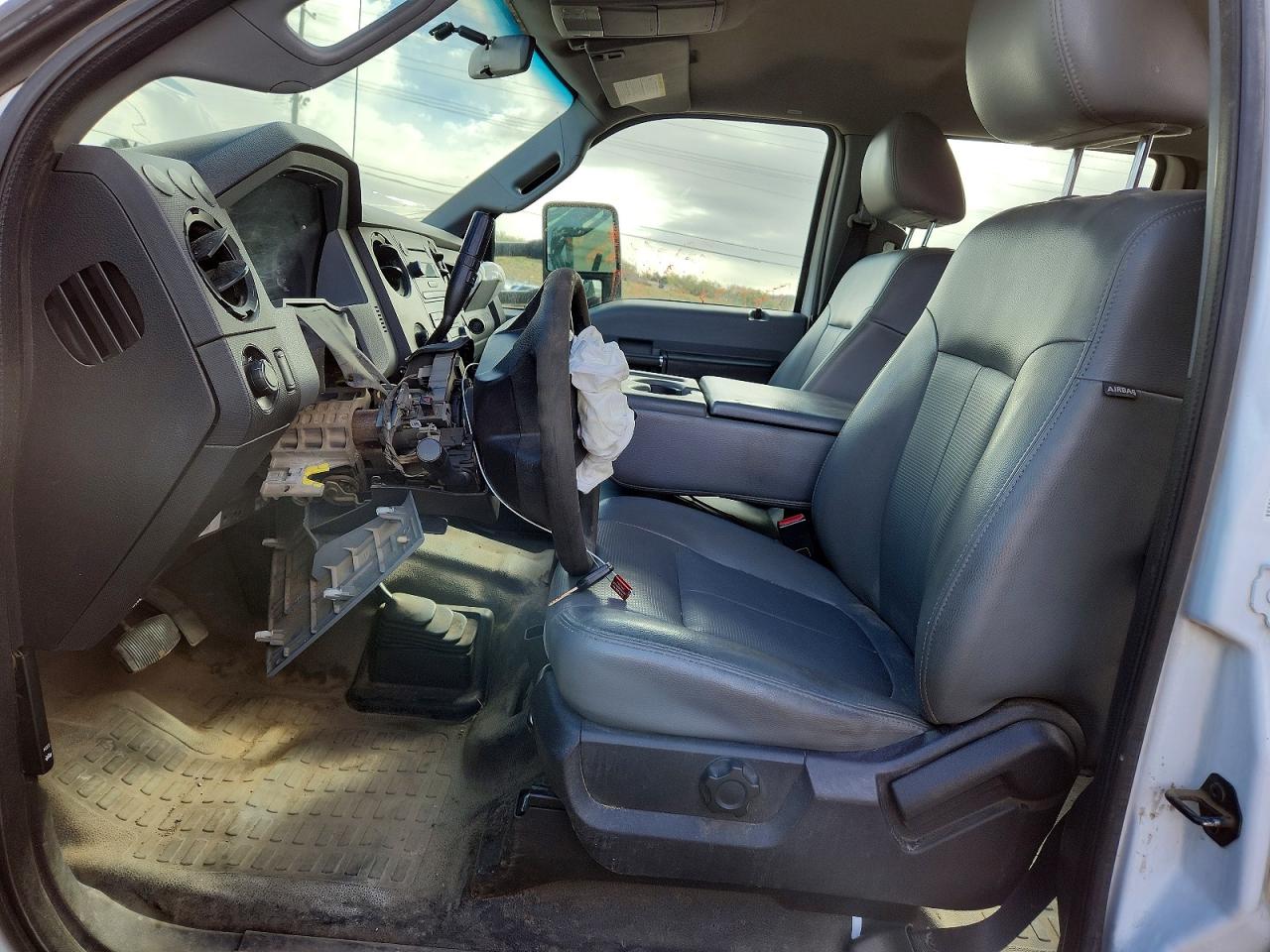 2012 Ford F350 Super Duty White vin: 1FT8W3BT3CEC72639