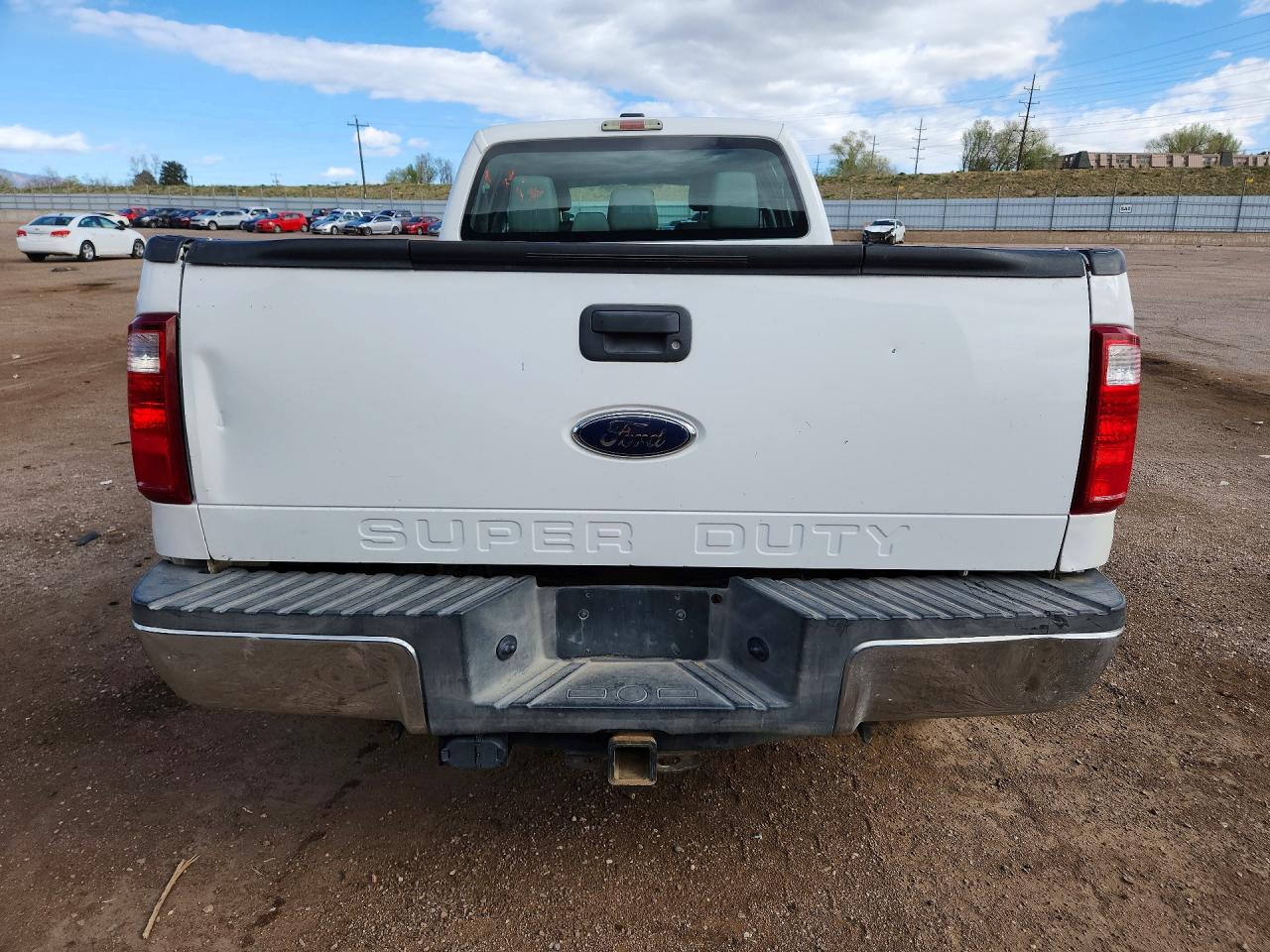2012 Ford F350 Super Duty White vin: 1FT8W3BT3CEC72639