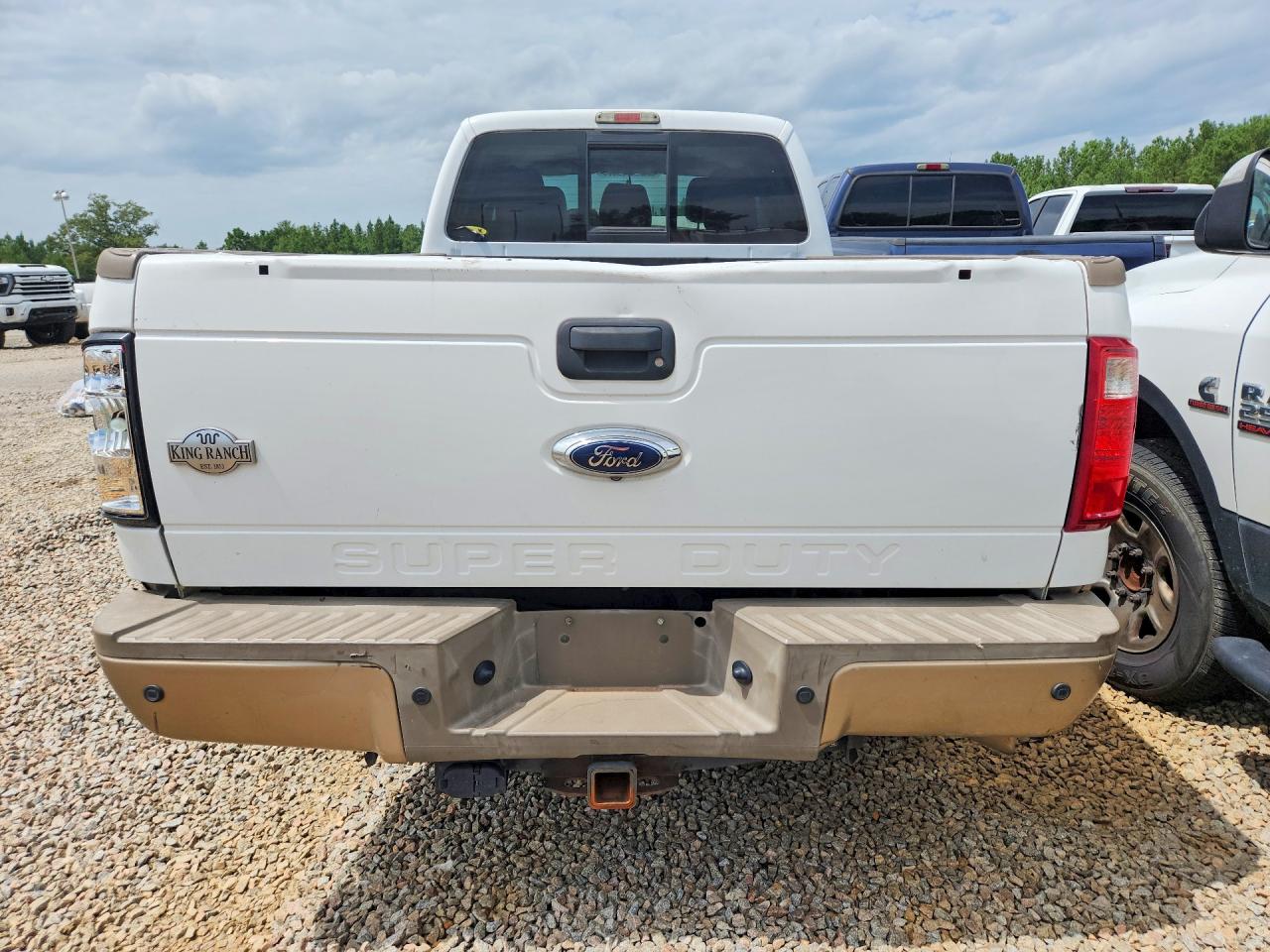 2013 Ford F350 Super Duty White vin: 1FT8W3BT3DEA21864