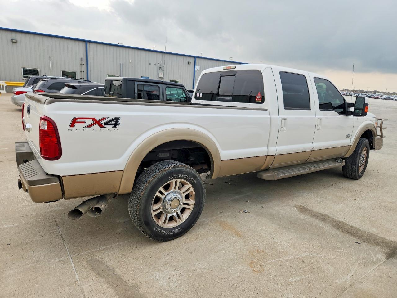 2013 Ford F350 Белый vin: 1FT8W3BT3DEB40563