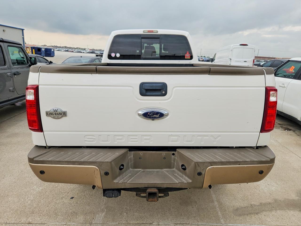 2013 Ford F350 Белый vin: 1FT8W3BT3DEB40563