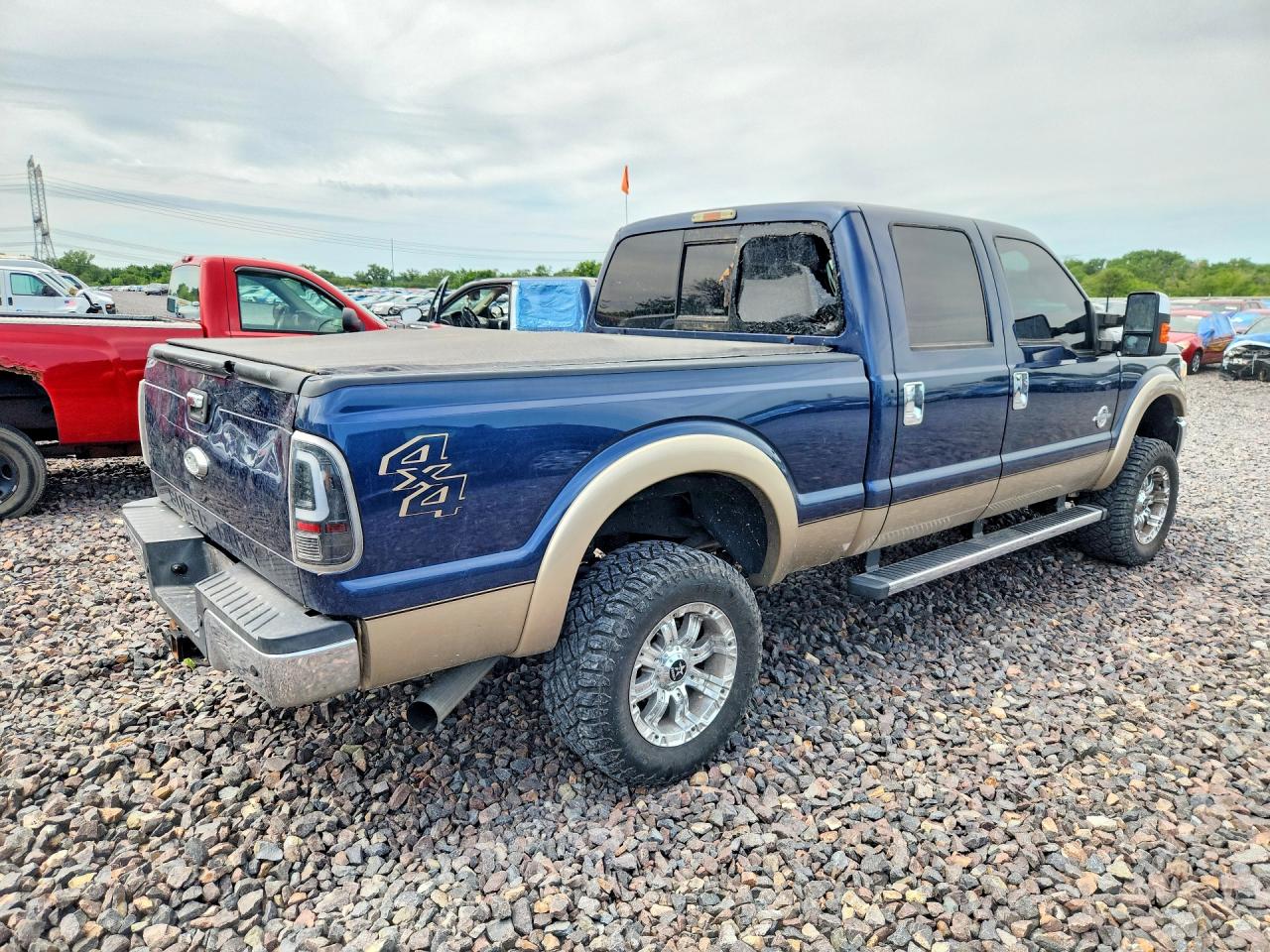 2014 Ford F350 Super Duty Синий vin: 1FT8W3BT3EEA83072