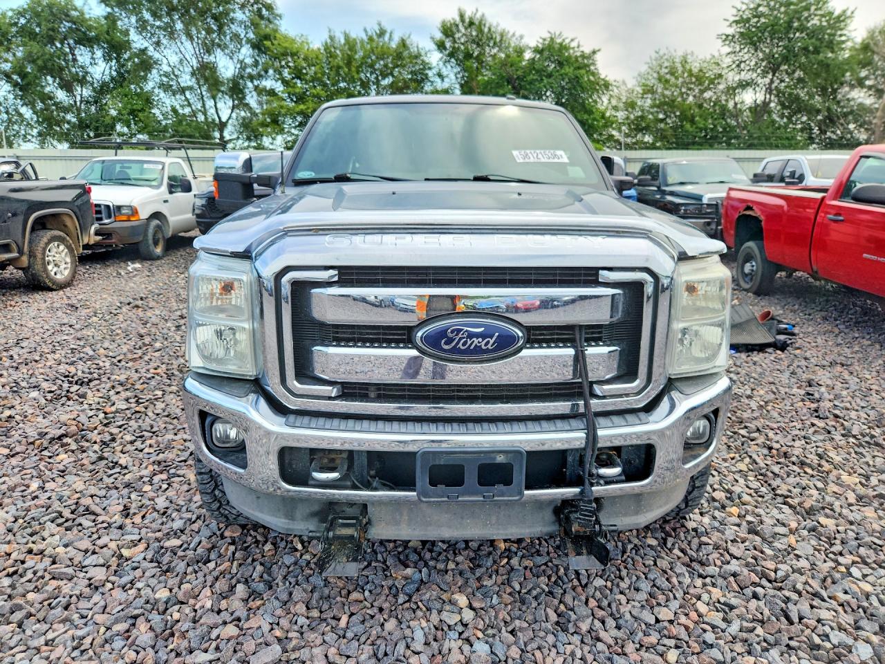 2014 Ford F350 Super Duty Синий vin: 1FT8W3BT3EEA83072