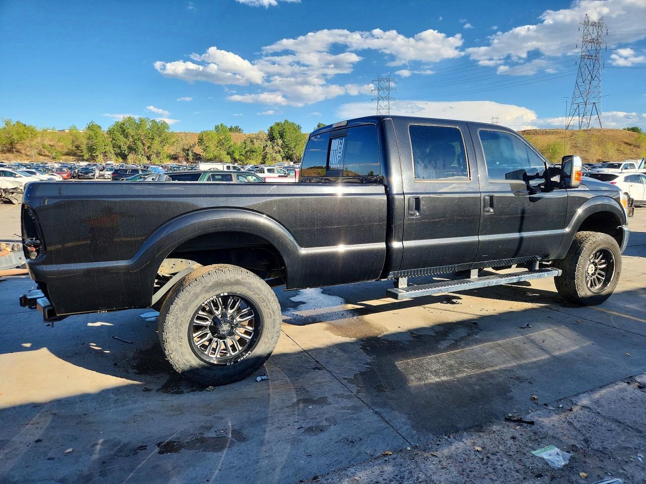 2015 Ford F350 Super Duty Black vin: 1FT8W3BT3FEC12803