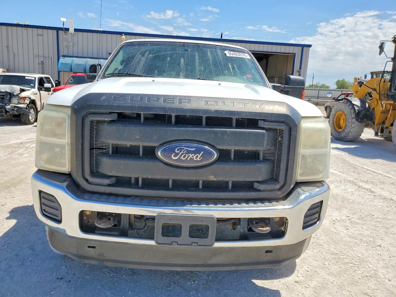 2012 Ford F350 Super Duty White vin: 1FT8W3BT4CEB00197