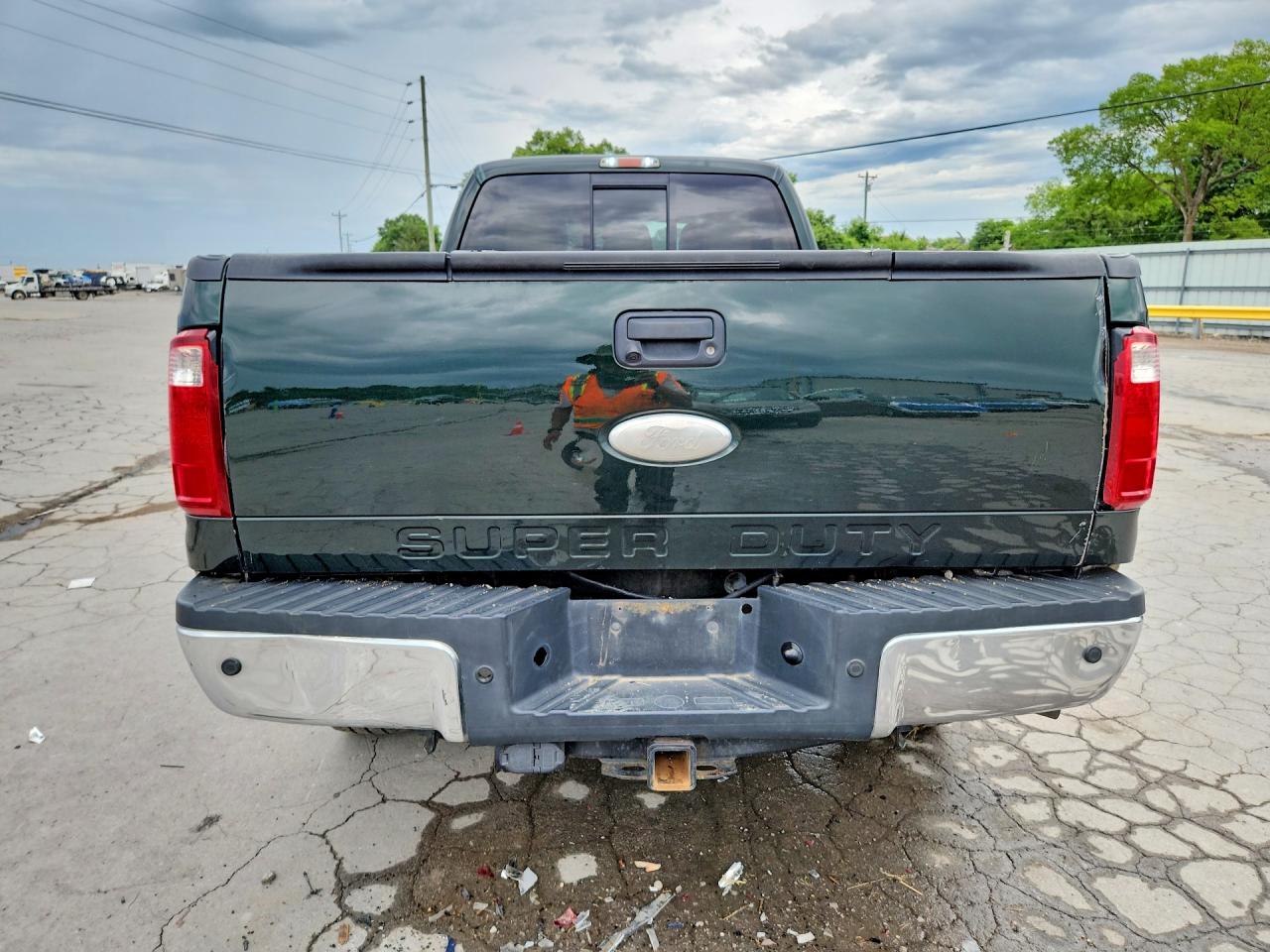 2012 Ford F350 Super Duty Green vin: 1FT8W3BT4CEC66123