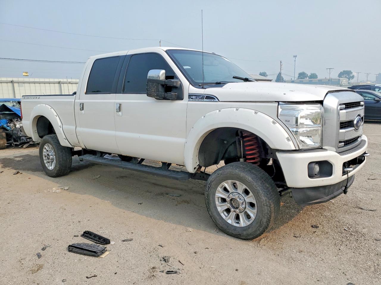 2014 Ford F350 Super Duty Белый vin: 1FT8W3BT4EEA19509