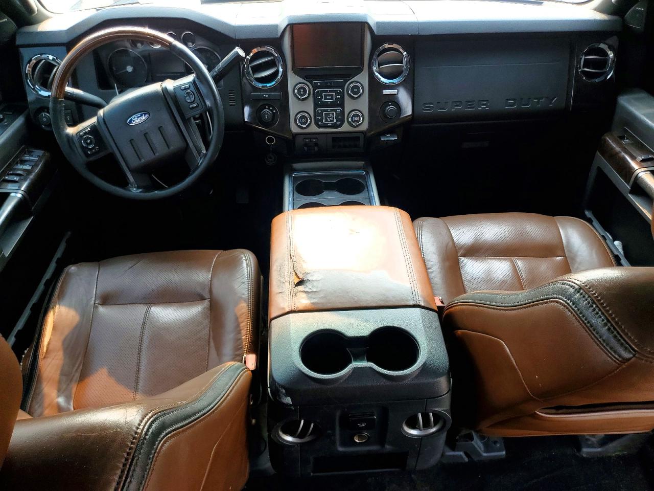 2014 Ford F350 Super Duty Белый vin: 1FT8W3BT4EEA19509