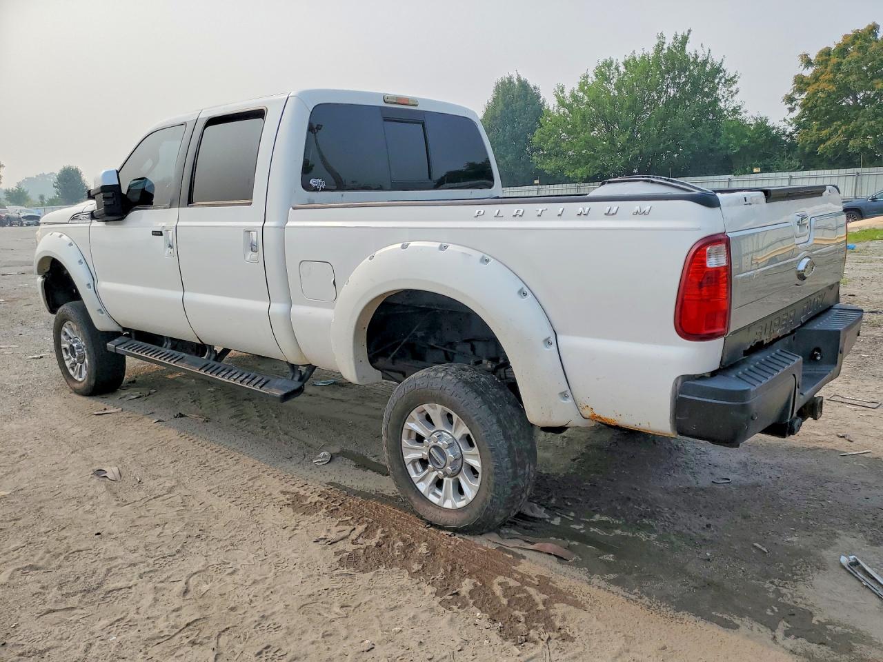 2014 Ford F350 Super Duty Белый vin: 1FT8W3BT4EEA19509