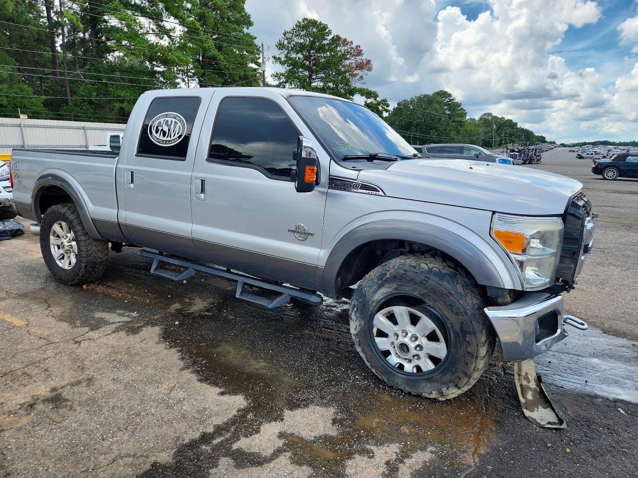 2014 Ford F350 Super Duty Silver vin: 1FT8W3BT4EEA59153