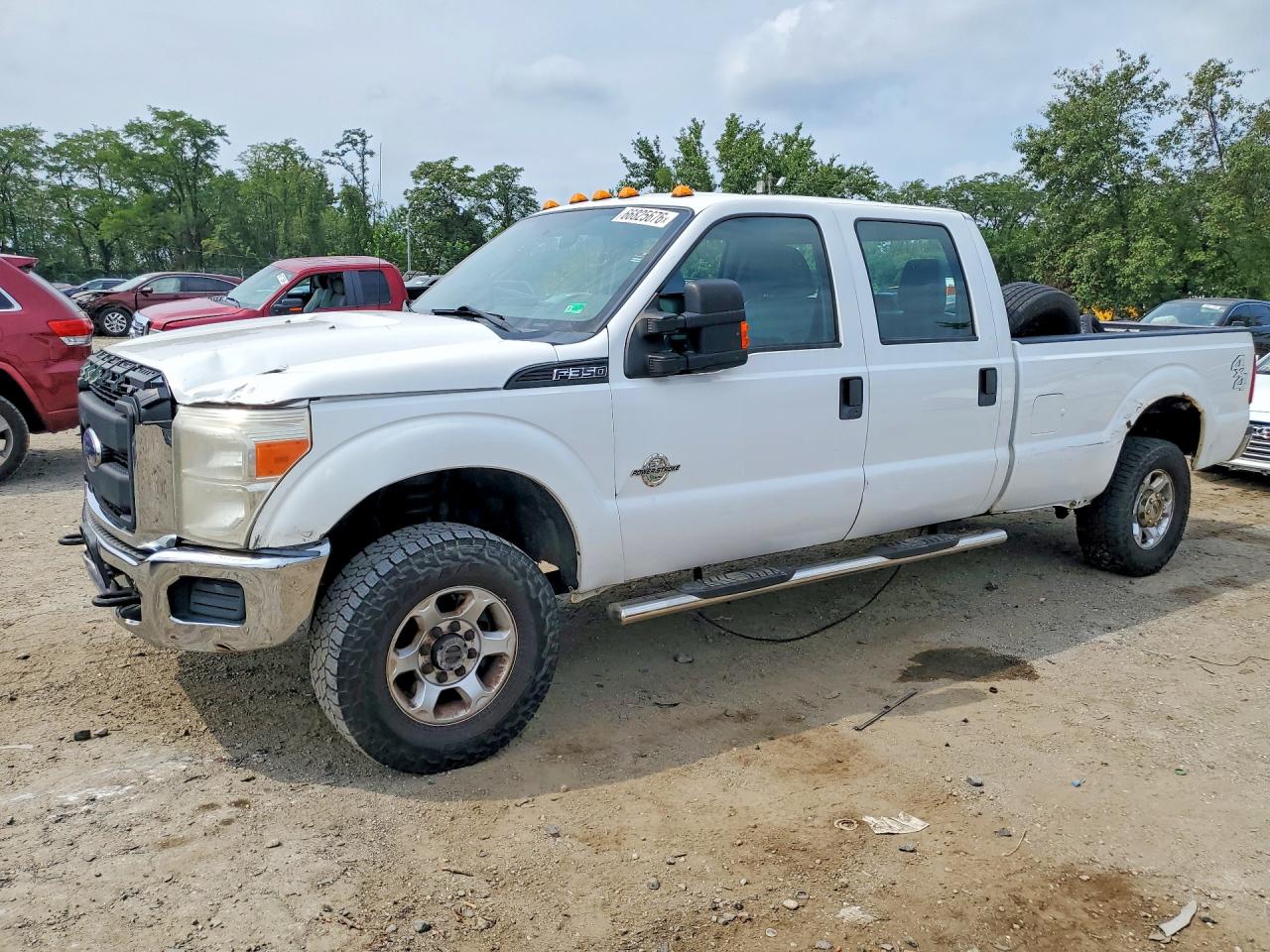 2016 Ford F350 Super Duty White vin: 1FT8W3BT4GEC59470