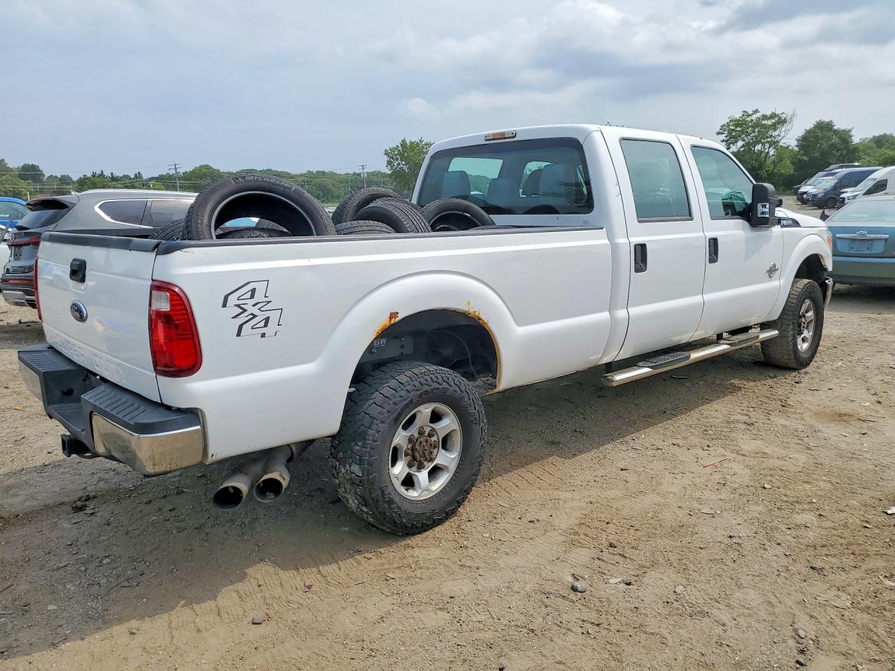 2016 Ford F350 Super Duty White vin: 1FT8W3BT4GEC59470