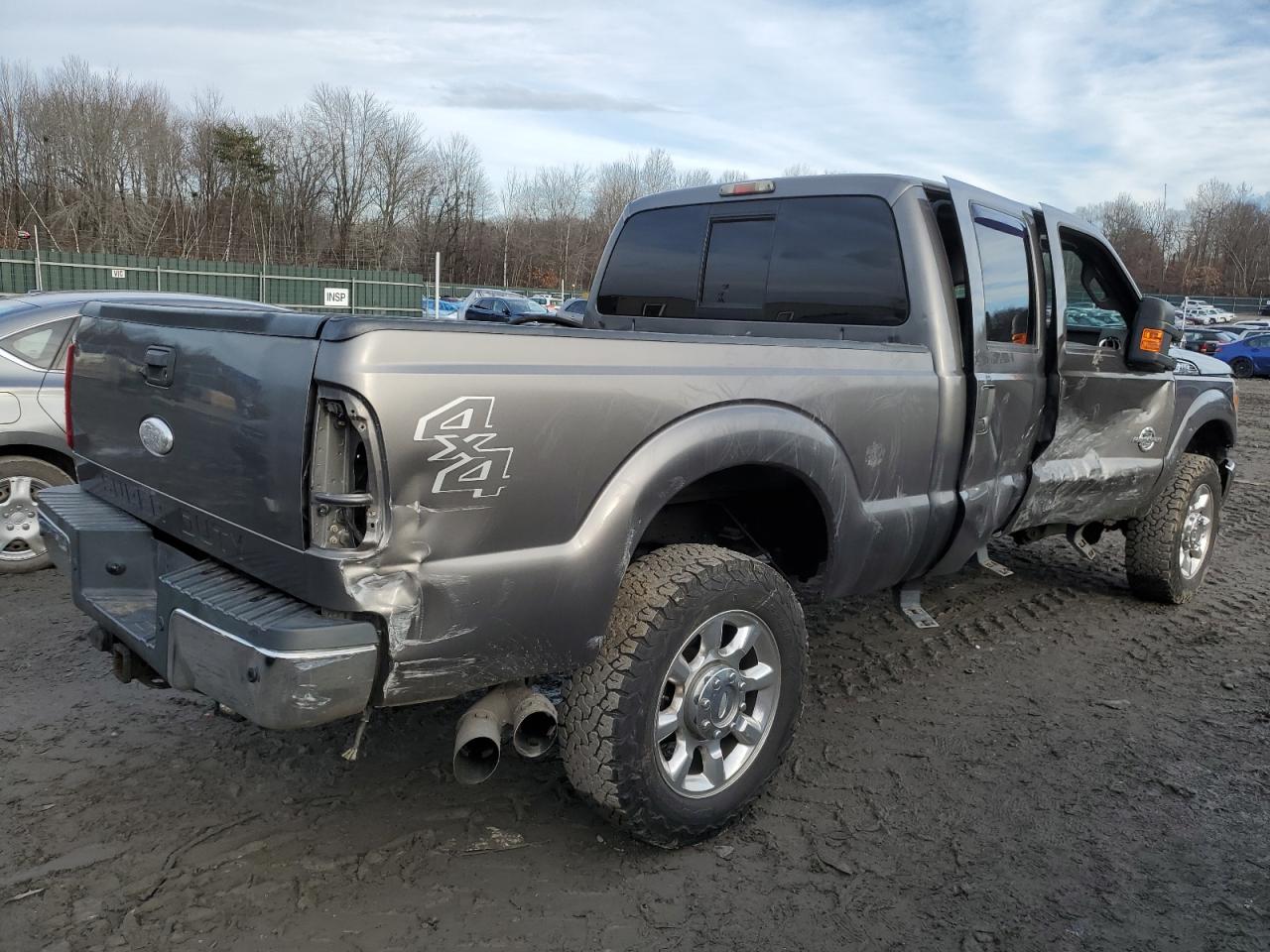 2011 Ford F350 Super Duty Gray vin: 1FT8W3BT5BEC83883