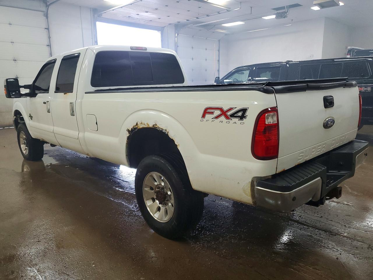 2012 Ford F350 Super Duty White vin: 1FT8W3BT5CEA55349