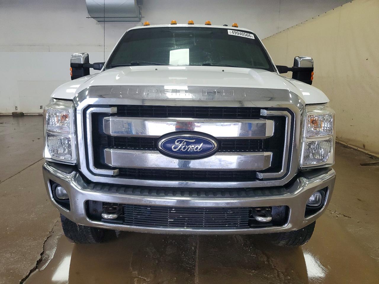2012 Ford F350 Super Duty White vin: 1FT8W3BT5CEA55349