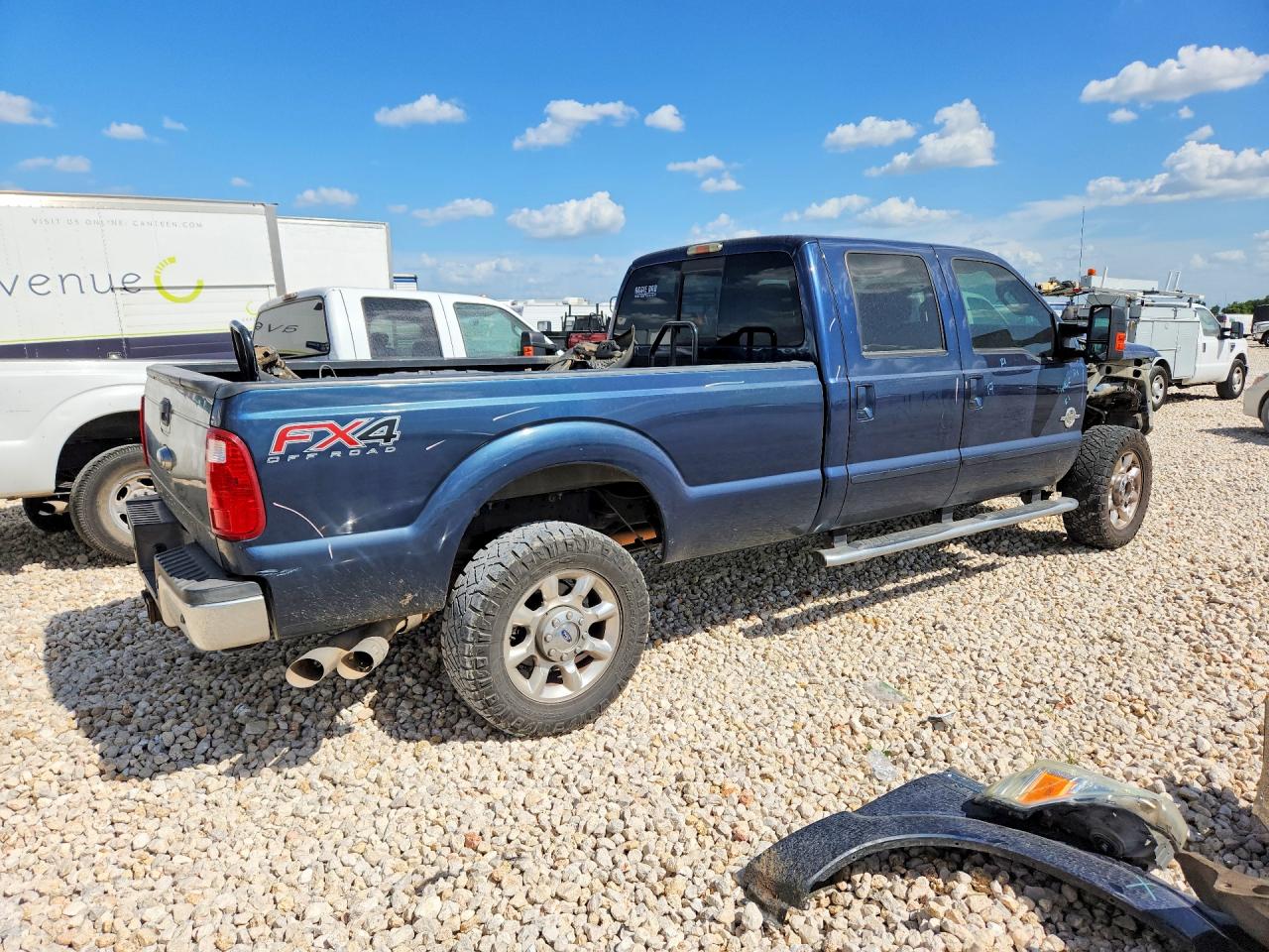 2014 Ford F350 Super Duty Blue vin: 1FT8W3BT5EEB33356