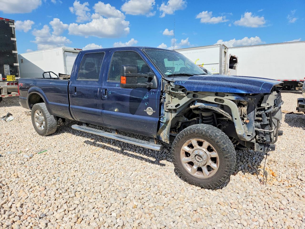 2014 Ford F350 Super Duty Blue vin: 1FT8W3BT5EEB33356