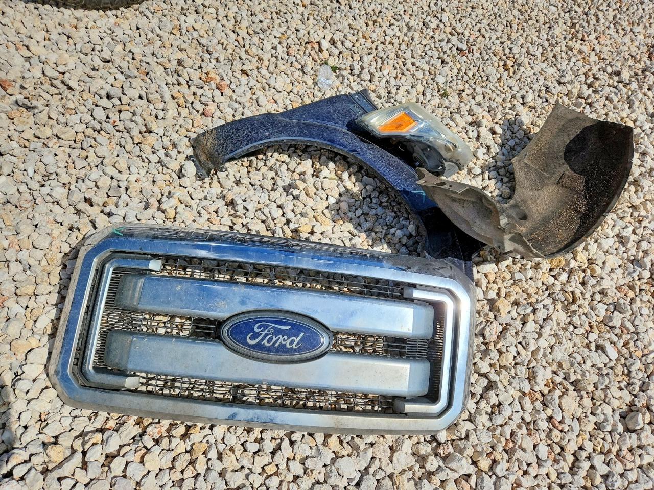 2014 Ford F350 Super Duty Blue vin: 1FT8W3BT5EEB33356