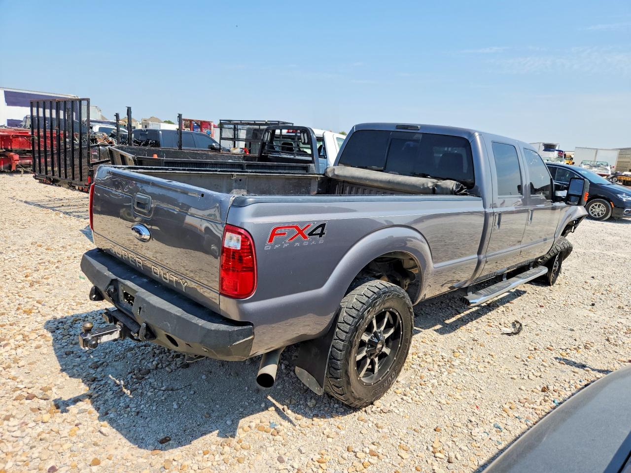 2014 Ford F350 Super Duty Серый vin: 1FT8W3BT5EEB64882